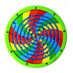 לוח פעילות עגול דגם Rainbow